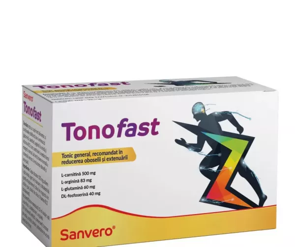 Sanvero Tonofast solutie buvabila x 10 flacoane