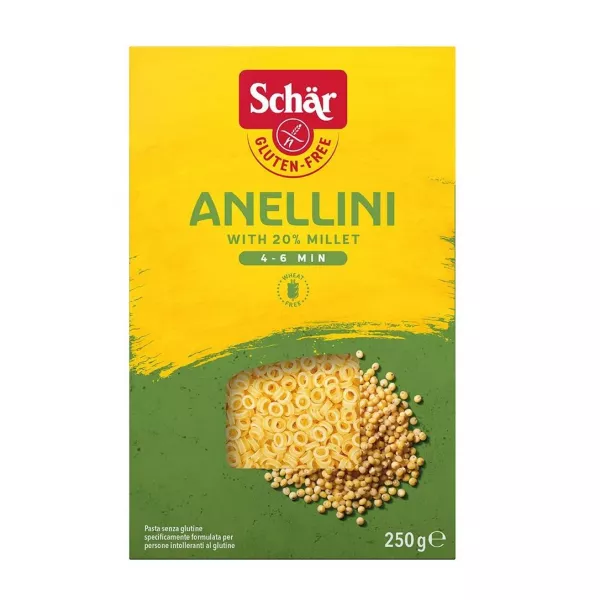 Schar paste fara gluten Anellini x 250 grame