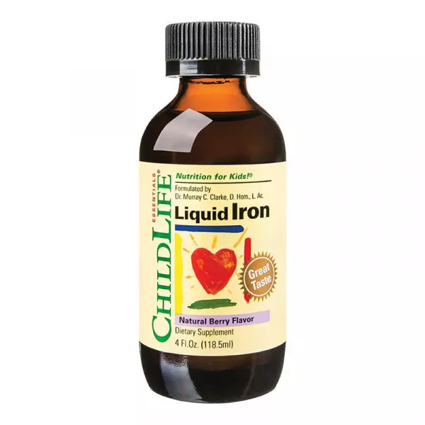 Secom Childlife Liquid iron 10mg sirop x 118,5 ml