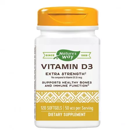 Secom vitamina D3 2000ui x 120 capsule moi