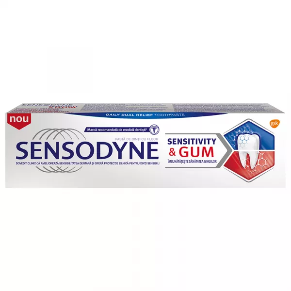 Sensodyne pasta de dinti Sensitivity & gum x 75ml