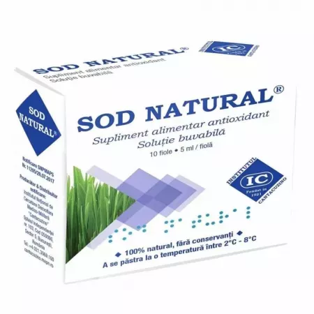 Sod Natural solutie orala 5ml x 10 flacoane