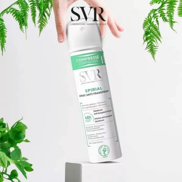SVR Spirial Spray antiperspirant x 75ml