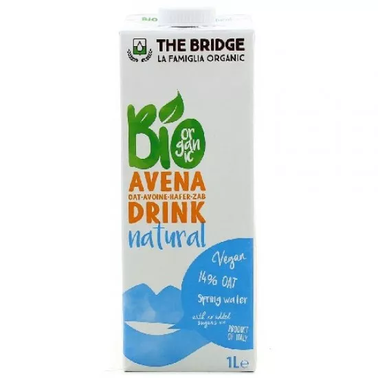 The Bridge lapte bio din ovaz x 1 litru