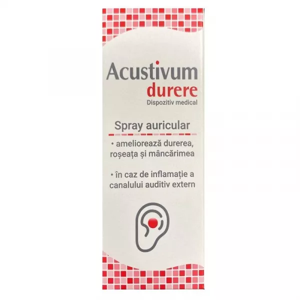 Zdrovit Acustivum durere spray auricular x 20ml