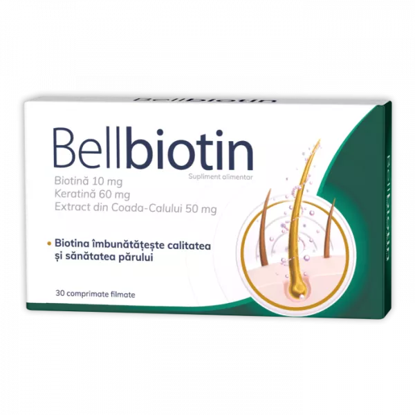 Bellbiotin, 30 comprimate, Zdrovit