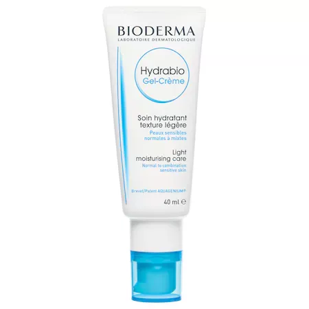 Gel crema pentru piele sensibila normala sau mixta Hydrabio, 40 ml, Bioderma