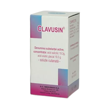 Clavusin Solutie, 10 ml, Meduman