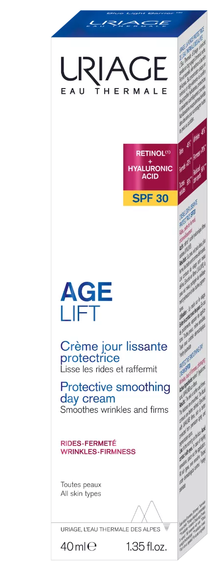 Crema de zi pentru lifting si fermitate Age Lift, SPF 30, 40 ml, Uriage
