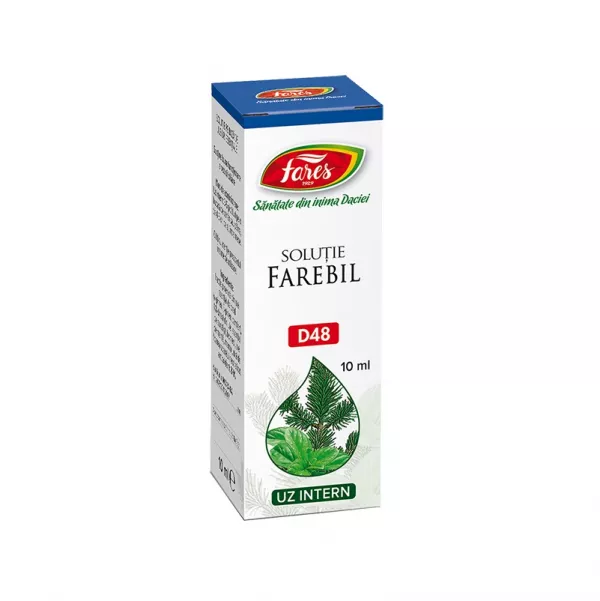 Farebil solutie, D48, 10 ml, Fares