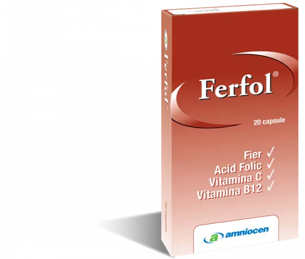 Ferfol, 20 comprimate , Amniocen