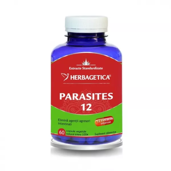 Parasites 12, 60 capsule, Herbagetica