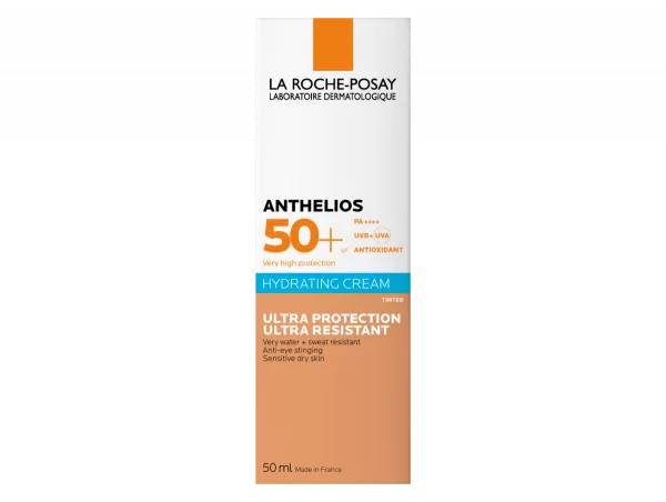 Crema hidratanta colorata SPF 50+ Anthelios UVImune 50 ml, La Roche Posay