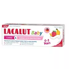 Pasta de dinti 0-2 ani Lacalut Baby , 55 ml, Zdrovit