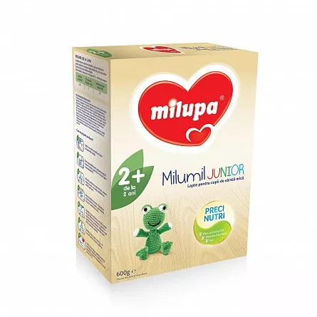 Formula de lapte Milumil Junior, +2 ani, 600 g, Milupa 