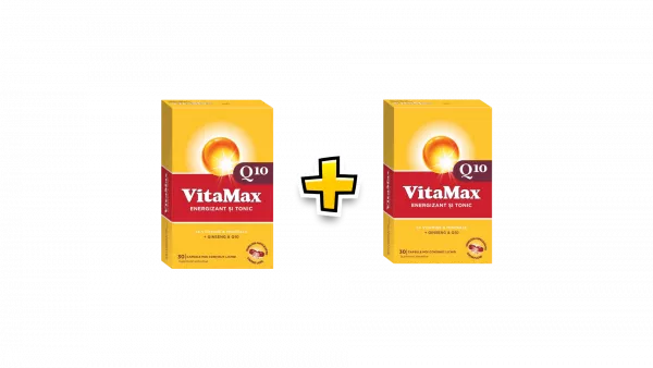Pachet Vitamax Q10, 30+30 capsule, Perrigo
