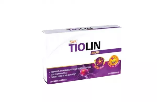 Tiolin Duo x 30 capsule, Sun Wave Pharma