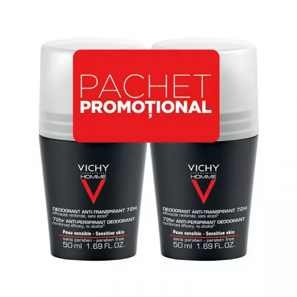 VICHY BIPACK DEO ROLL-ON HOMME 72H