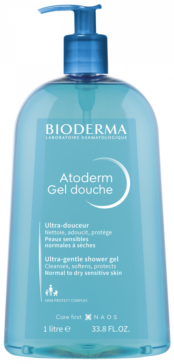 Curatare Fata Si Corp Bioderma Atoderm Gel De Dus 1 L A0x006