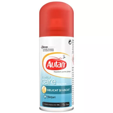 Autan Clean Autan Family Care Spray uscat 100 ml - la pret mic | Pfarma.ro