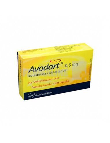 AVODART 0,5 mg X 30 CAPS. MOI 0,5mg GLAXOSMITHKLINE ...