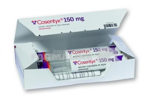 Cosentyx mg pulbere pentru soluţie injectabilă, 1 flac : Farmacia Tei online