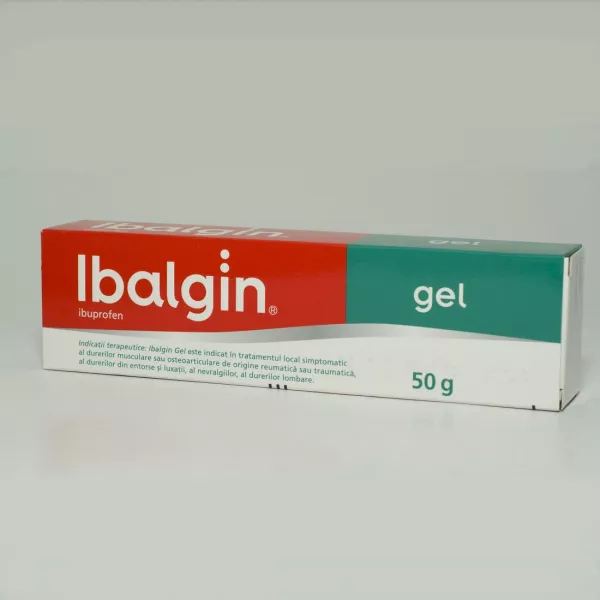 Ibalgin gel 5% 50 g - la pret mic | Pfarma.ro