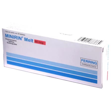 MINIRIN MELT 60 mcg x 30 LIOF. ORAL 60mcg FERRING GMBH - Vezi ...