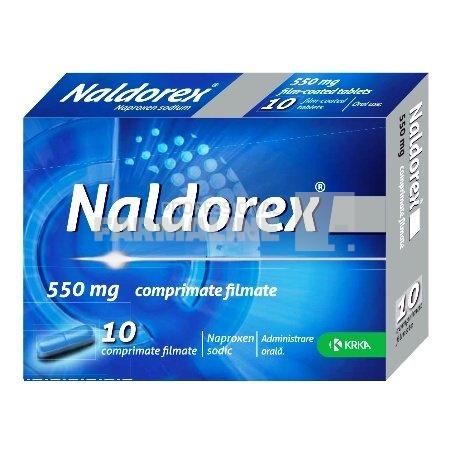 NALDOREX 550 mg x 10 COMPR. FILM. 550mg KRKA, D.D., NOVO ...