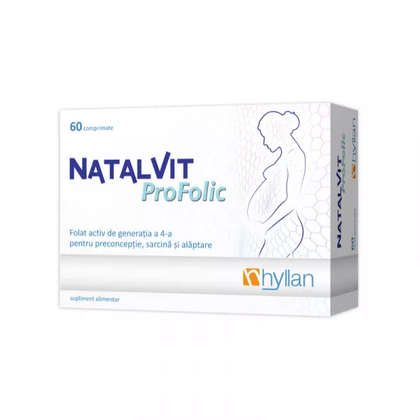Natalvit Profolic 60 comprimate - la pret mic | Pfarma.ro