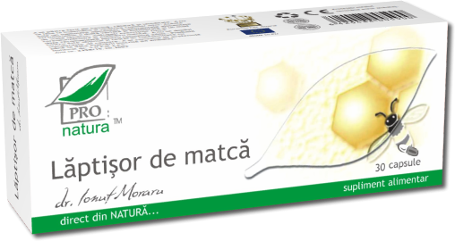 Pro Natura Laptisor De Matca 30 Capsule Pret 12 32 Lei