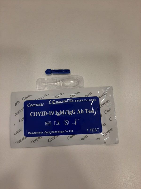 Test Rapid Covid 19 Anticorpi Igm Igg Din Sange X 1 Bucata Pret 39 99 Lei