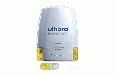 ULTIBRO BREEZHALER 85 micrograme/43 micrograme X 30 CAPS. CU PULB. DE ...