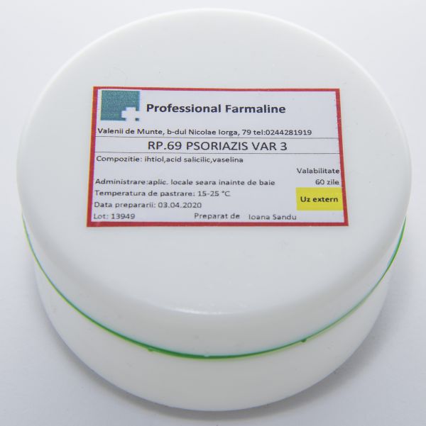 Crema Pentru Psoriazis Cu Ichtiol 50g Pret 7 46 Lei