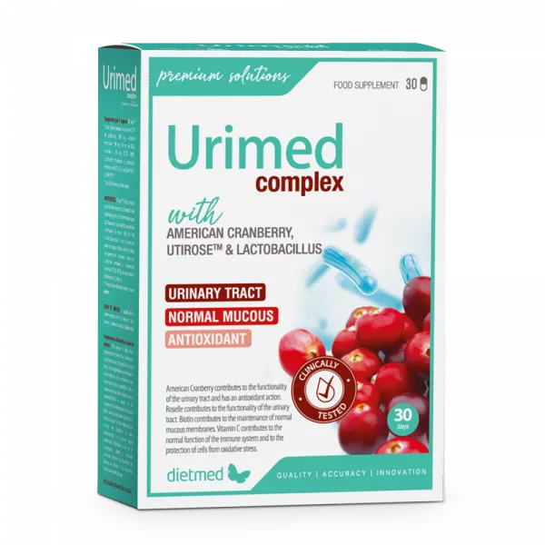 Urexpert Urimed Complex 30 capsule - la pret mic | Pfarma.ro