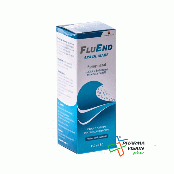 Fluend Apa De Mare Spray Nazal Isotonic 150 Ml Sun Wave Pharma