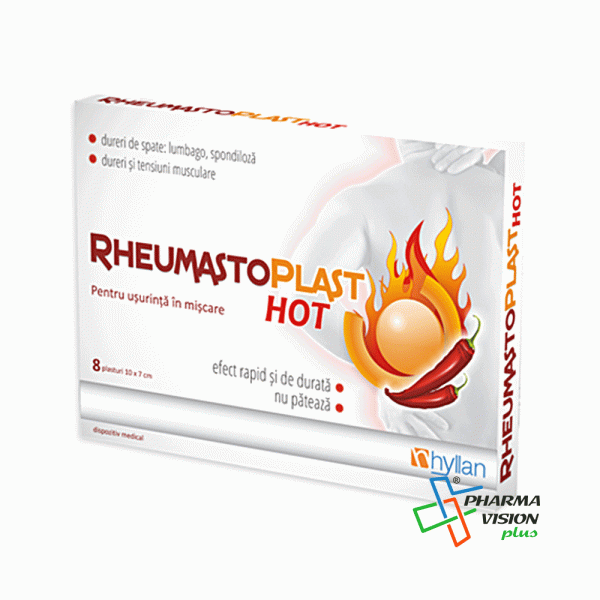 Rheumastoplast Hot 8 Plasturi Hyllan