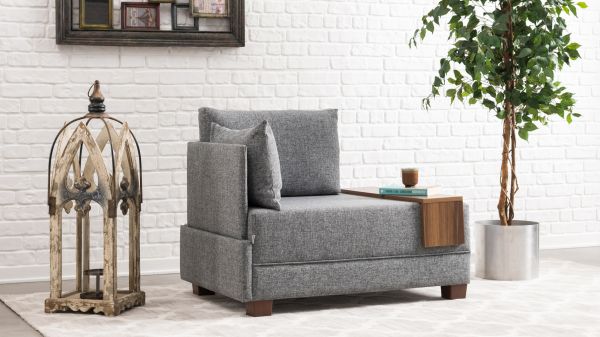 Canapea 1 loc Fly Armchair Left - Grey