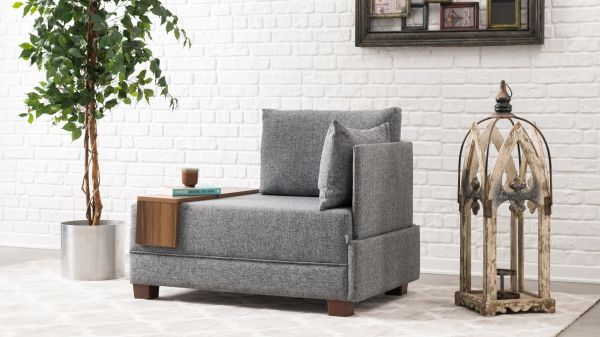 Canapea 1 loc Fly Armchair Right - Grey
