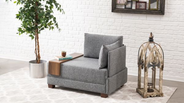 Canapea 1 loc Fly Armchair Right - Grey