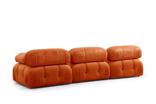 Canapea cu 3 locuri Bubble 3 Seater ( L1-O1-1R) - Orange