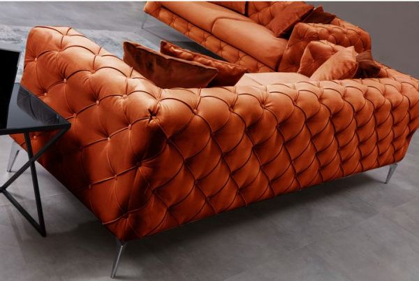 Canapea cu 3 locuri Como - Orange