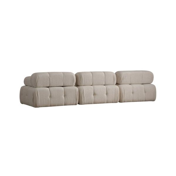 Canapea cu 3 locuri Doblo 3 Seater ( L1-O1-1R) - Cream Bouclette