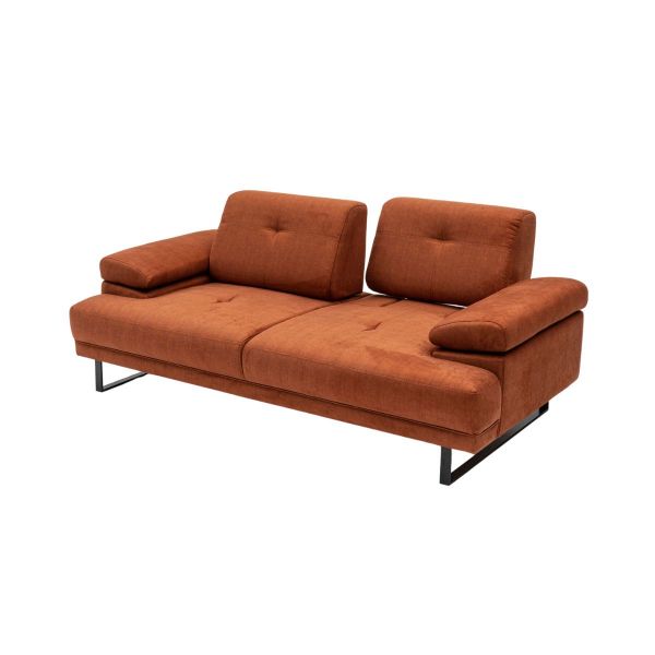Canapea extensibilă cu 2 locuri Mustang - Orange