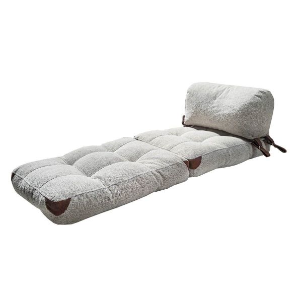 Canapea extensibilă cu 1 loc Fold Teddy - Grey