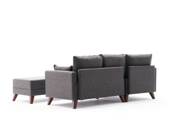 Coltar extensibil Bella Mini Corner Sofa Left - Anthracite