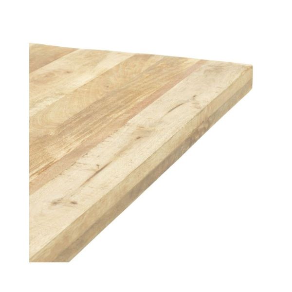 Masa dining / bucatarie, din lemn cu picioare metalice, 180x90x77 cm (M1)