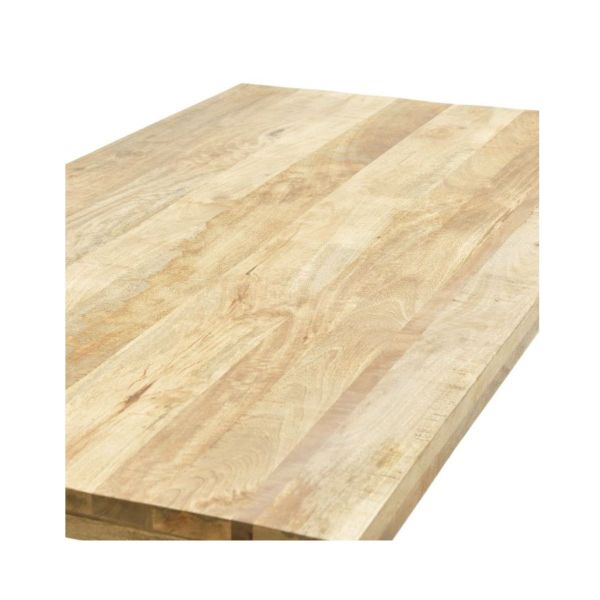 Masa dining / bucatarie, din lemn cu picioare metalice, 180x90x77 cm (M1)