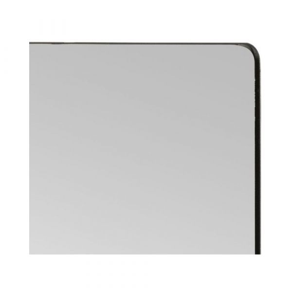 Oglinda cu rama neagra din metal si sticla 50x100 cm Selje Actona