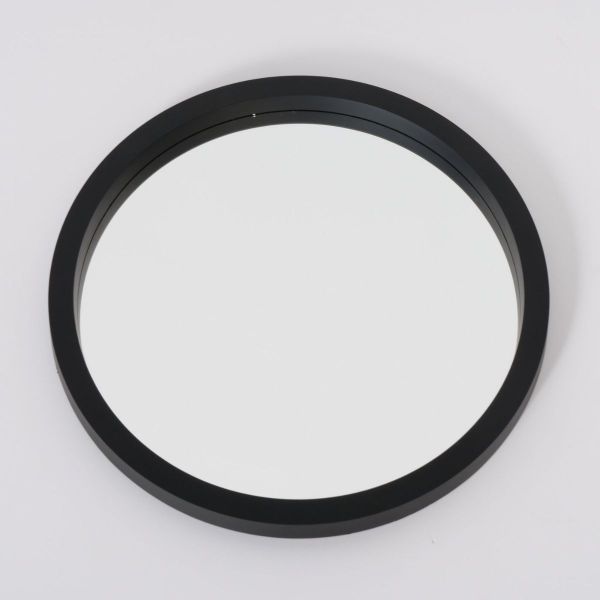 Oglinda rotunda neagra Michelle Ø 39 cm Boltze